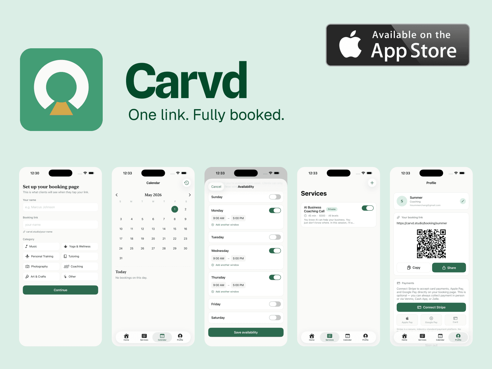 Carvd is available on the App Store.